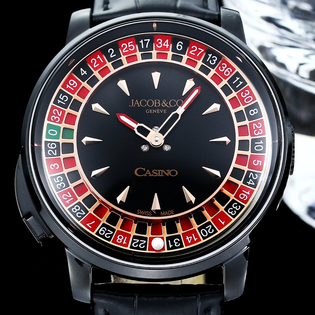 שעוני - Jacob & Co. Casino Tourbillon סופר קלון 44 מ''מ