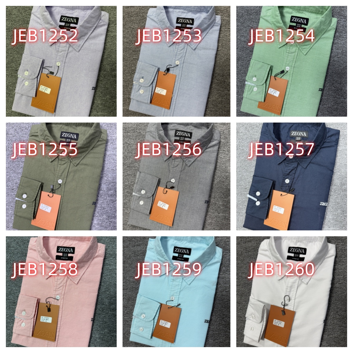 מכופתרות ZEGNA